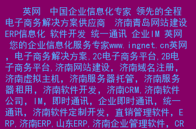 網站制作濟南網站建設制作流程：選擇域名是建立和維護互聯網應用